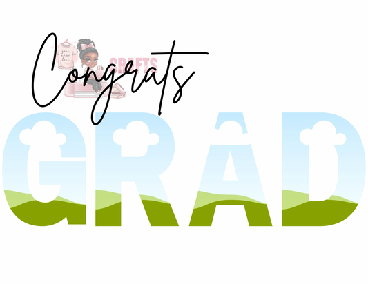 Congrats Grad Canva Template (Canva)